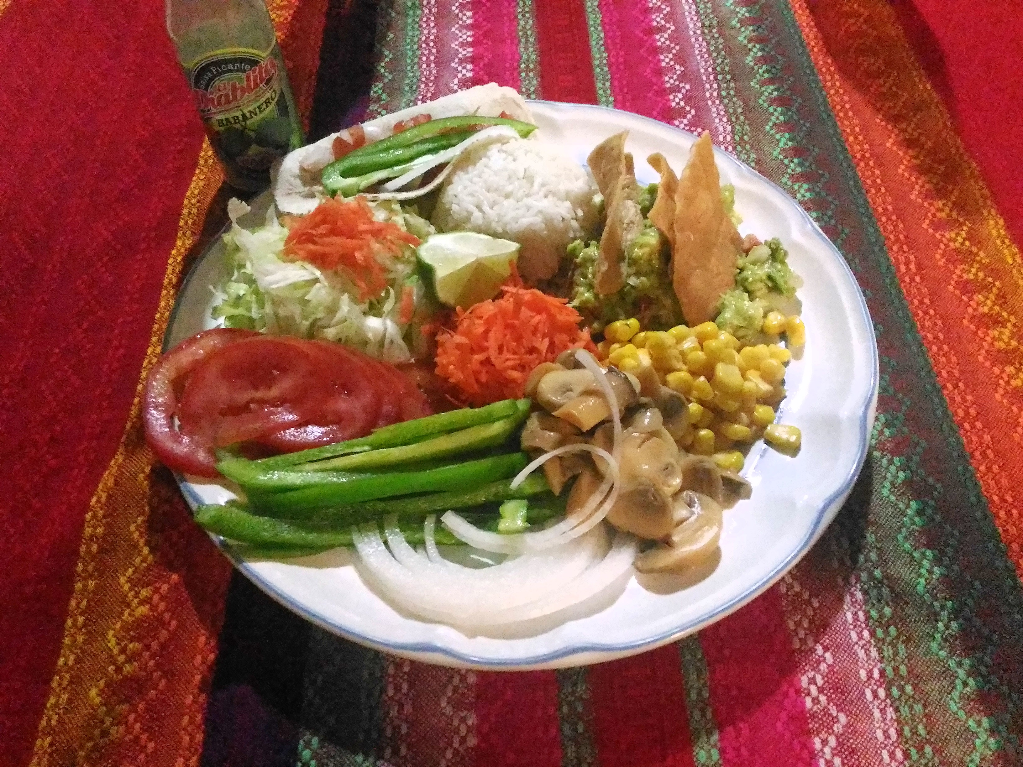 rice with vegetables in Yucatán