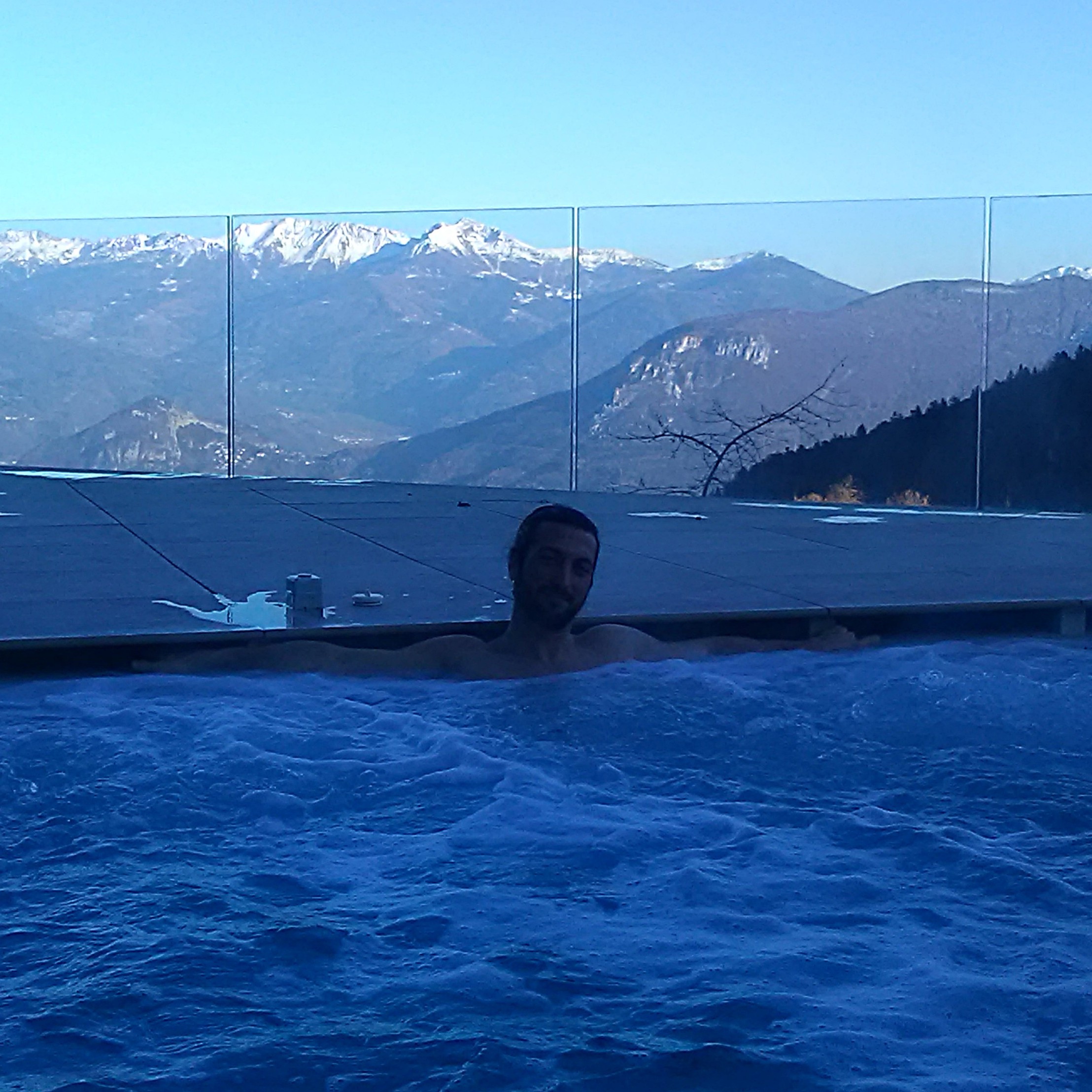 spa day in the dolomites